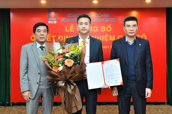 Bổ nhiệm ông Nguyễn Hải Long giữ chức Giám đốc PV GAS LPG