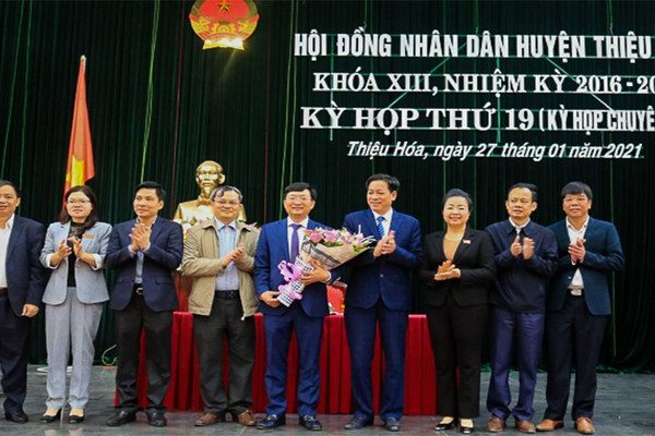 Thanh Hóa: Huyện Thiệu Hóa có tân Chủ tịch trẻ nhất tỉnh