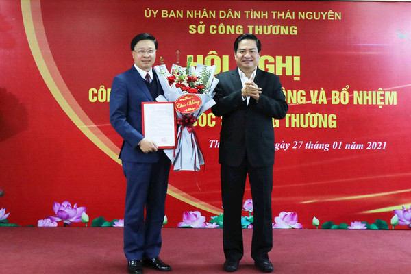 Thái Nguyên: Bổ nhiệm ông Nguyễn Bá Chính làm Giám đốc Sở Công Thương
