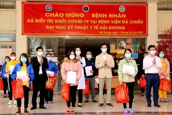 Hải Dương: Thêm 27 bệnh nhân COVID-19 khỏi bệnh, được ra viện