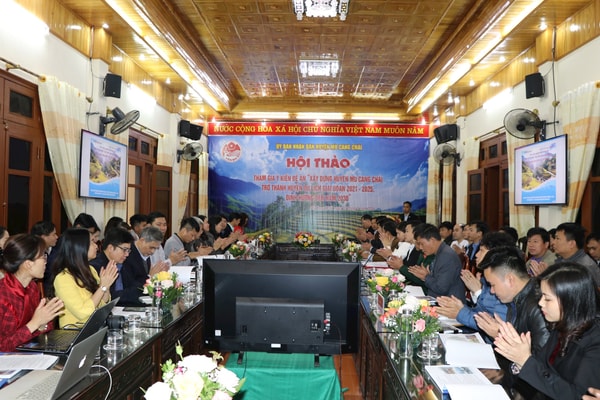 Mù Cang Chải (Yên Bái): Phấn đấu trở thành huyện du lịch