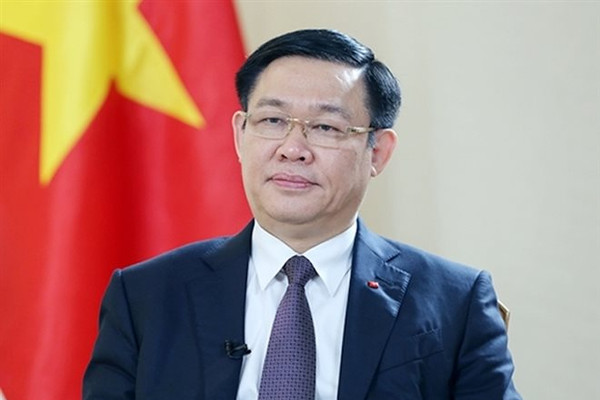 Bí thư Thành uỷ Hà Nội Vương Đình Huệ được giới thiệu để bầu Chủ tịch Quốc hội