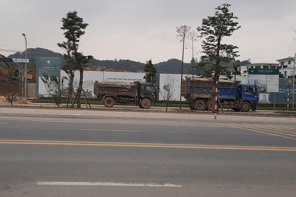 Dự án Apec Diamond Park Lạng Sơn đổ thải trái phép