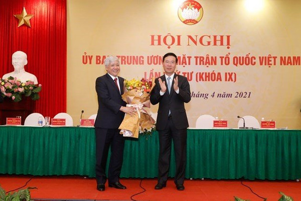 Đồng chí Đỗ Văn Chiến giữ chức vụ Chủ tịch Ủy ban Trung ương MTTQ Việt Nam