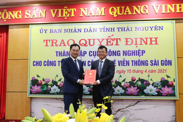 Thái Nguyên: Thành lập Cụm công nghiệp Tân Phú 1, Tân Phú 2 và Cụm công nghiệp Lương Sơn 
