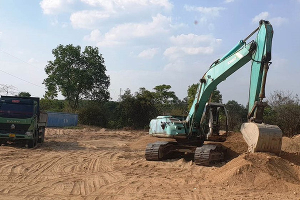 Sở TN&MT Kon Tum đề nghị UBND TP. Kon Tum tăng cường quản lý đất san lấp và cát, sỏi
