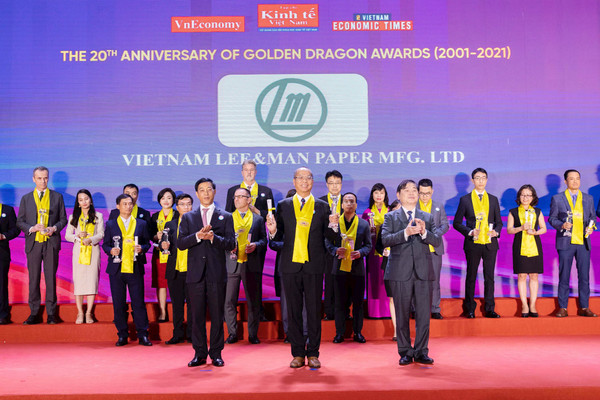 Công ty Lee & Man Việt Nam được vinh danh tại Giải thưởng Rồng Vàng