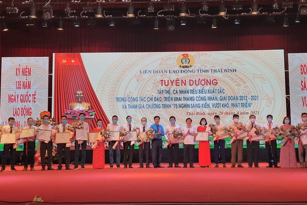 Thái Bình: Liên đoàn lao động tỉnh phát động tháng công nhân năm 2021