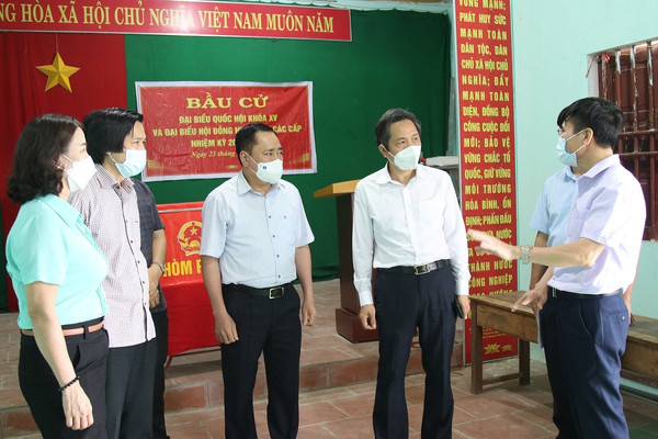 Lạng Sơn: Huyện Hữu Lũng sẵn sàng phương án phòng dịch cho ngày bầu cử