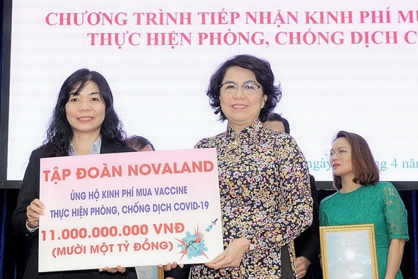 Novaland chia sẻ cùng cộng đồng chống đại dịch Covid-19
