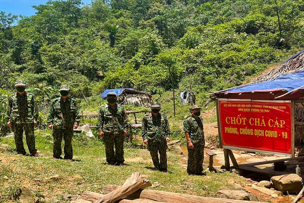 Những chốt kiểm soát giữa dãy núi Trường Sơn của chiến sỹ Đồn biên phòng Ra Mai