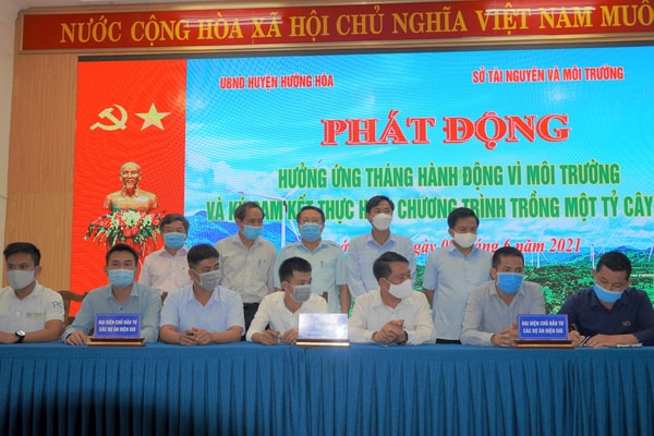 Quảng Trị cam kết hoàn thành mục tiêu trồng 1 tỷ cây xanh