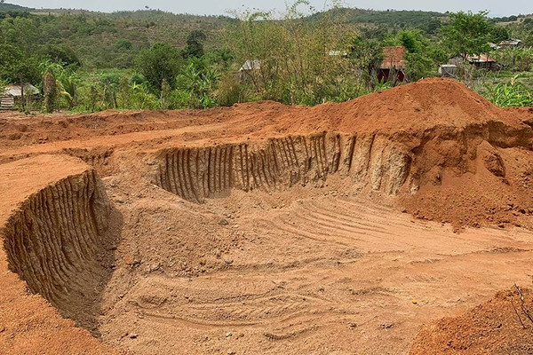 Gia Lai: Xử phạt Công ty Thành Trung 146 triệu đồng vì khai thác đất trái phép
