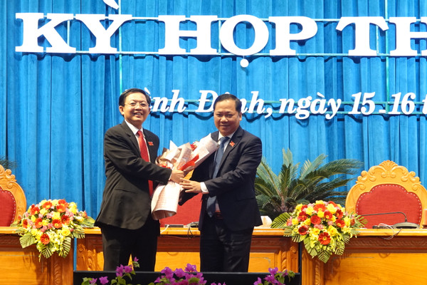 Ông Hồ Quốc Dũng được bầu làm Chủ tịch HĐND tỉnh Bình Định khóa XIII