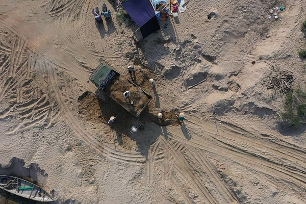 Quảng Ngãi: Đầu tháng 7/2021 bắt đầu đấu giá các mỏ cát trên sông