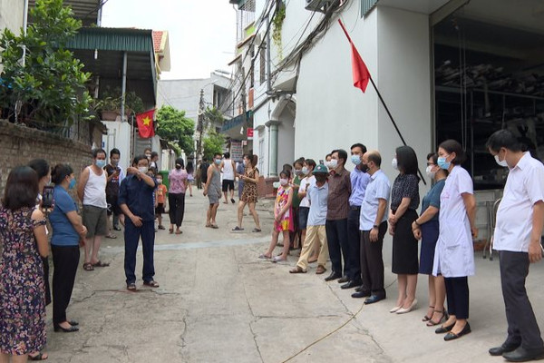 Phú Thọ: Kết thúc cách ly y tế đối với 12 hộ dân tại phố Thi Đua, TP Việt Trì
