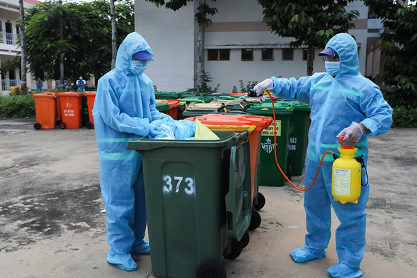 TP.HCM: Xử lý an toàn rác thải trong giai đoạn dịch bệnh Covid -19 bùng phát