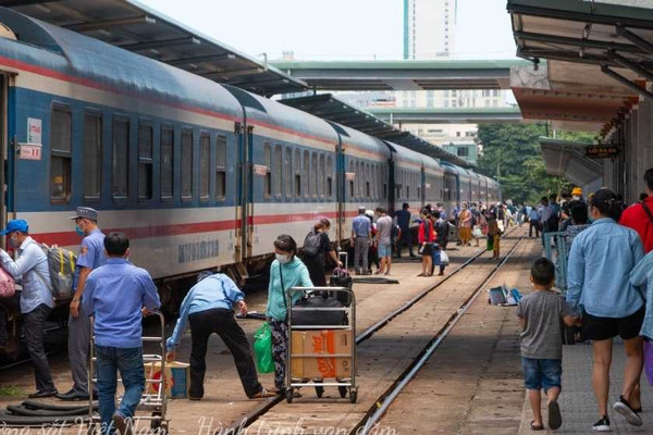 Hà Tĩnh lên phương án thuê tàu hỏa đón công dân về từ TP Hồ Chí Minh