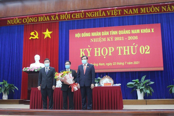 Ông Trần Anh Tuấn được bầu giữ chức Phó Chủ tịch UBND tỉnh Quảng Nam