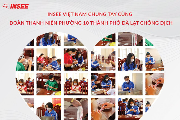 INSEE Việt Nam hỗ trợ công tác phòng chống dịch tại Đà Lạt