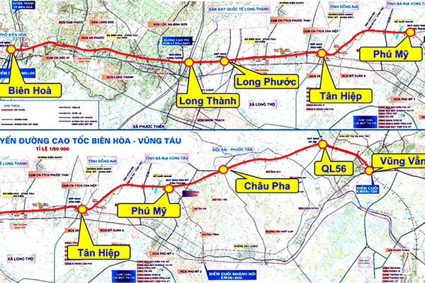 Rà soát nội dung Dự án cao tốc Biên Hòa-Vũng Tàu