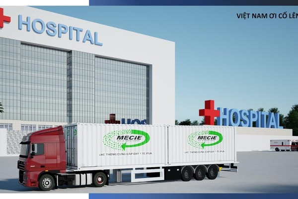 Công ty MECIE Việt Nam phát triển thành công hệ thống sản xuất oxy y tế di động