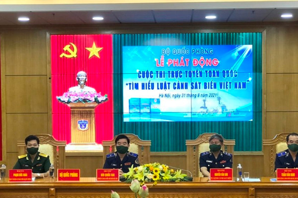 Cuộc thi trực tuyến toàn quốc “Tìm hiểu Luật Cảnh sát biển Việt Nam” diễn ra trong một tháng