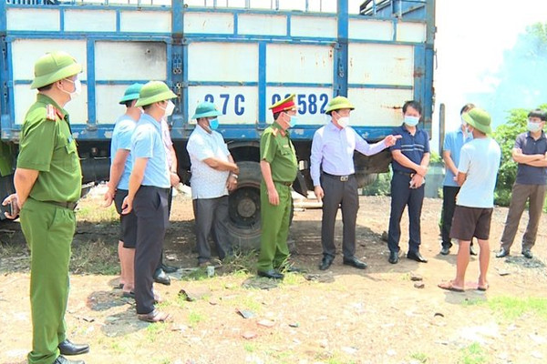 Phó Chủ tịch UBND tỉnh Vĩnh Phúc Nguyễn Văn Khước yêu cầu xử lý nghiêm các vi phạm về môi trường