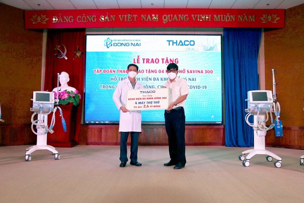 THACO tặng 2 triệu bộ kit test nhanh Covid-19 cho các tỉnh miền Nam, Tây Nguyên