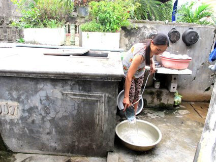 Ninh Bình: Phát huy hiệu quả nguồn vốn vay nước sạch vệ sinh môi trường