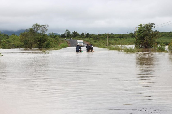 Đắk Lắk: Mưa lớn gây ngập lụt tại nhiều địa phương
