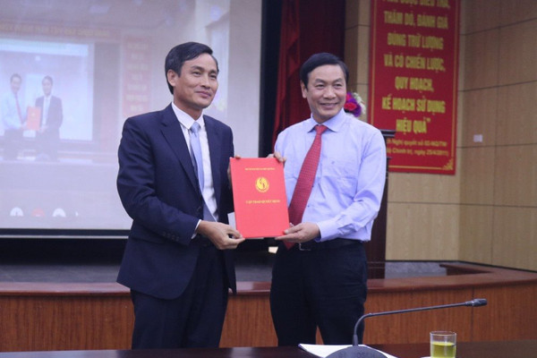 Ông Nguyễn Xuân Trường làm Phó Tổng Cục trưởng Tổng cục Địa chất và Khoáng sản Việt Nam