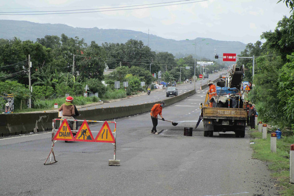 Phú Yên: Đảm bảo an toàn giao thông trên tuyến Quốc lộ 