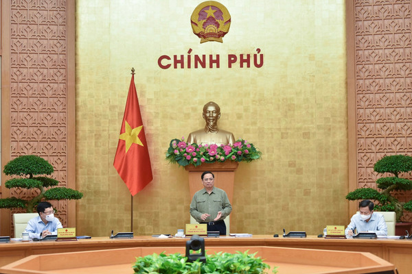 Thủ tướng Phạm Minh Chính chủ trì phiên họp Chính phủ thường kỳ tháng 10/2021