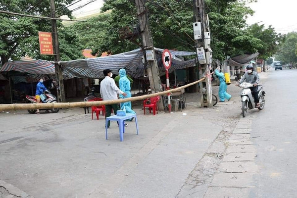 Thái Bình: Phong tỏa 2 thôn do có nhiều ca dương tính với Sars-CoV-2