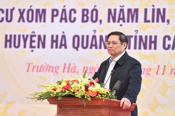 Thủ tướng Phạm Minh Chính: Tất cả dựa vào dân, vì hạnh phúc, ấm no của nhân dân