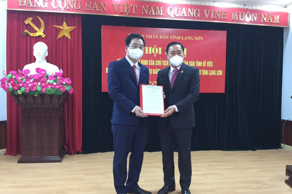 Lạng Sơn: Ông Vũ Hoàng Quý làm Giám đốc Sở Kế hoạch và Đầu tư 