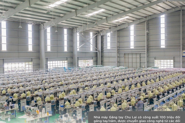 Nhà máy găng tay Chu Lai - Đơn vị sản xuất găng tay hàng đầu miền Trung