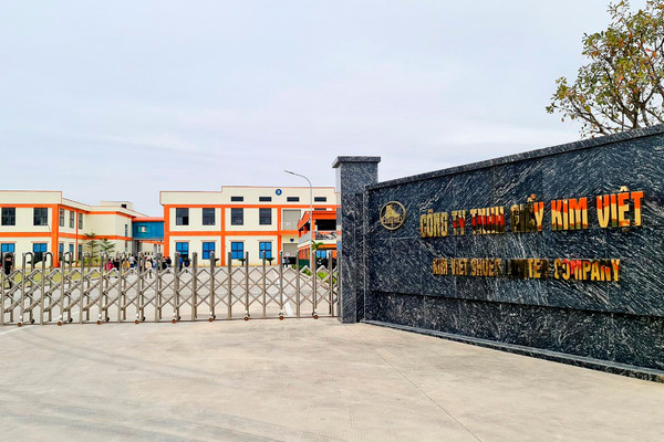 Thanh Hóa: Xử phạt Công ty Giầy Kim Việt 70 triệu đồng do vi phạm về môi trường