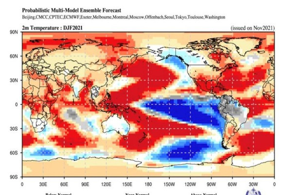 WMO cảnh báo nhiệt độ nhiều nơi sẽ gia tăng trong những tháng tới
