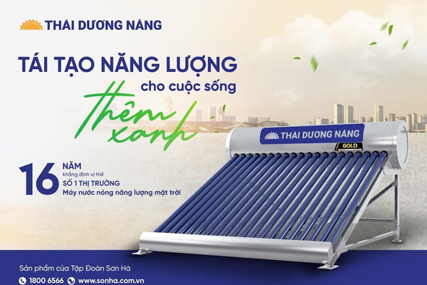 Tập đoàn Sơn Hà thay đổi nhận diện mới cho sản phẩm Thái Dương Năng