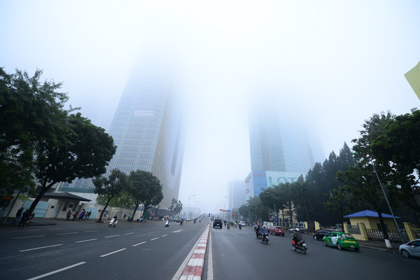 Thời tiết ngày 15/12, Hà Nội nhiều mây, có mưa vài nơi, sáng sớm có sương mù