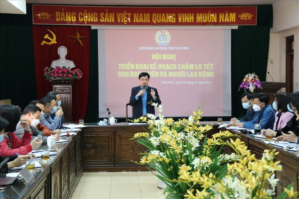 LĐLĐ tỉnh Thái Bình: Nhiều hoạt động hướng về NLD dịp Tết Nguyên đán 2022