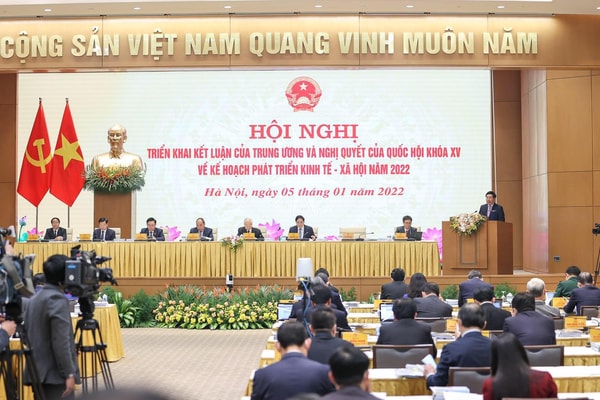 Nghị quyết 01/NQ-CP: Chính phủ quyết tâm thực hiện thành công, toàn diện mục tiêu, nhiệm vụ kế hoạch năm 2022