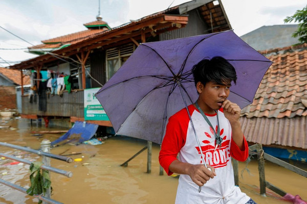 Năm 2022, lượng mưa sẽ tiếp tục cao hơn bình thường tại Indonesia