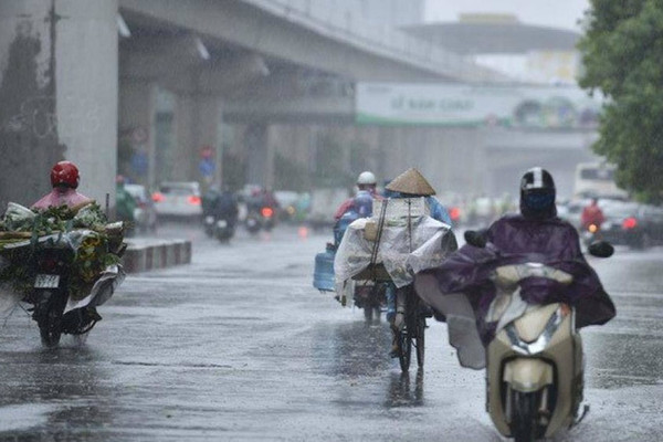 Thời tiết ngày 17/1, Hà Nội có mưa rào, trời rét đậm