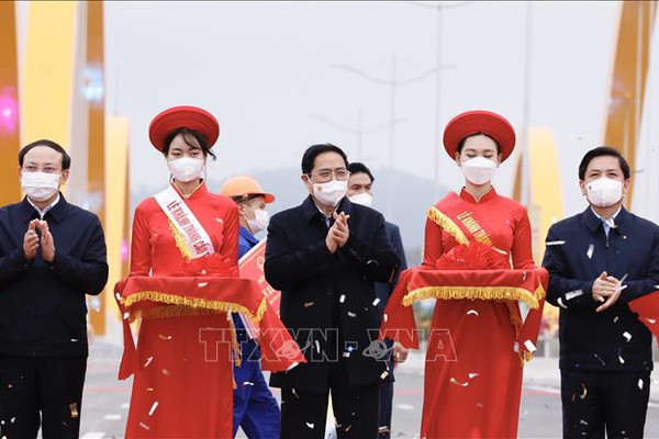 Thủ tướng dự khánh thành một số công trình giao thông trọng điểm tại Quảng Ninh