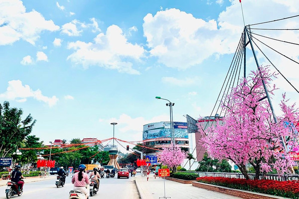 Thành phố Sơn La trước thềm Xuân mới
