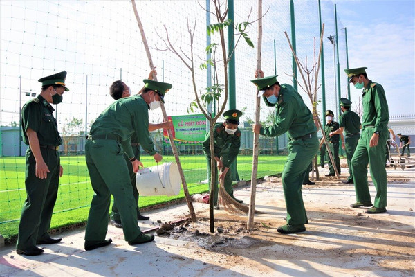 Bộ đội Biên phòng Bà Rịa - Vũng Tàu: Phát động "Tết trồng cây đời đời nhớ ơn Bác Hồ" 