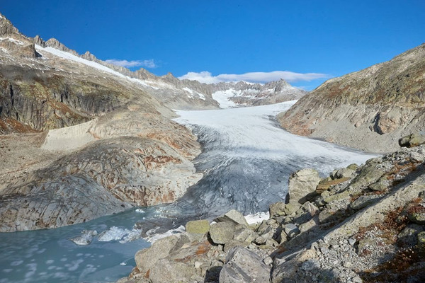 Lượng băng trên các sông băng giảm mạnh